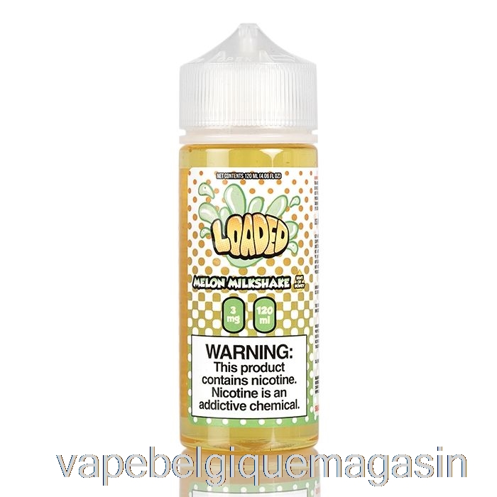 Vape Jetable Melon Milkshake - E-liquide Chargé - Vapeurs Impitoyables - 120ml 6mg